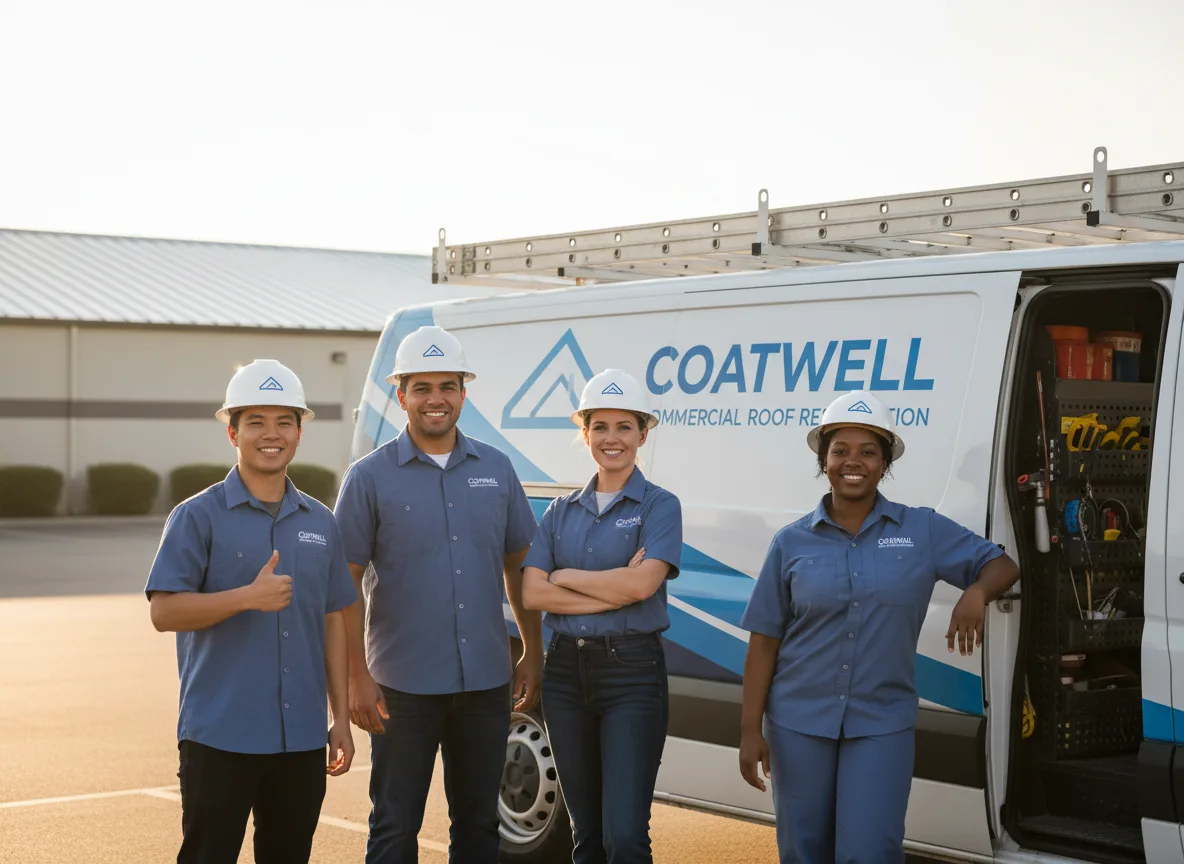 Commercial roof coating company in Spencer, OH